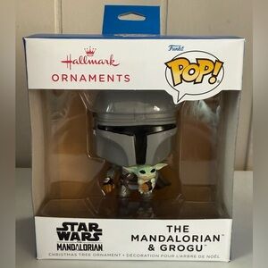 Funko Pop! Star Wars Mandalorian & Grogu Ornament